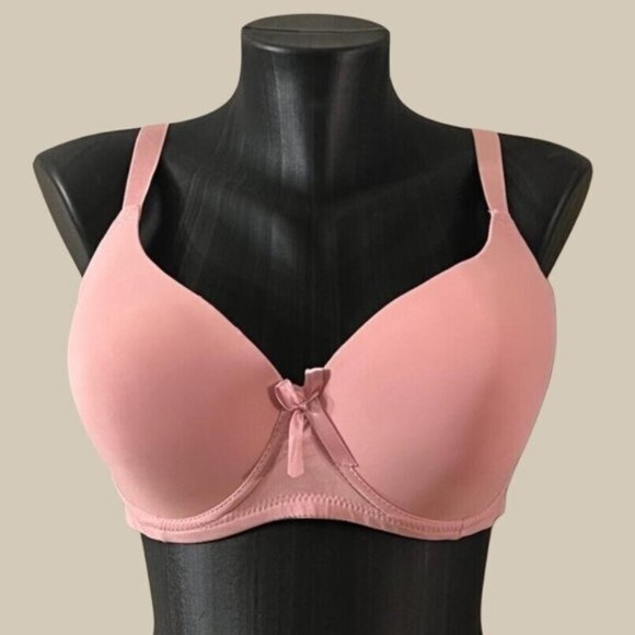 Light Pink Full Coverage Bra - Picture 1 of 3